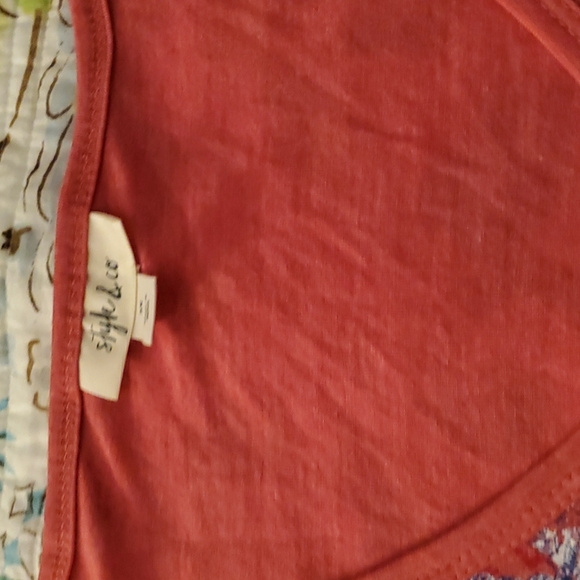 Style and Co Plus top 3X - Picture 2 of 6